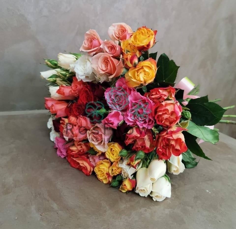 Букет цветов из: Розы в Осташево