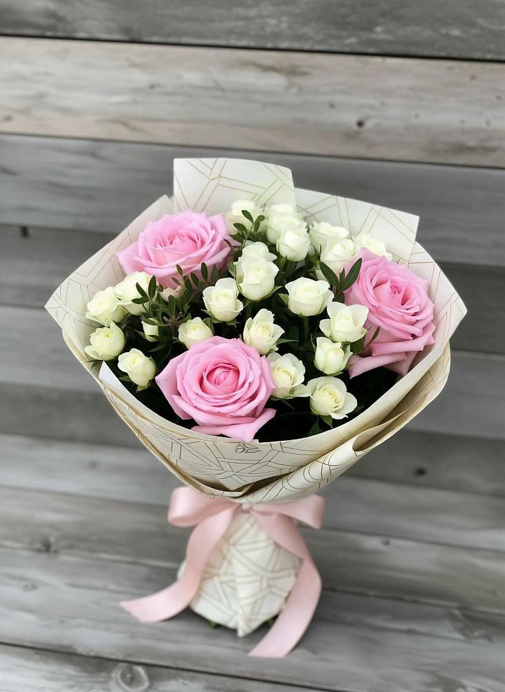Букет цветов из: Розы в Осташево