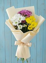 Букет цветов из:  Хризантемы в Осташево