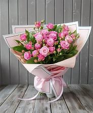 Букет Розовый кустик в Осташево