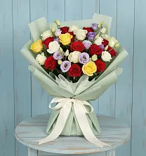 Букет цветов из:  Розы в Осташево