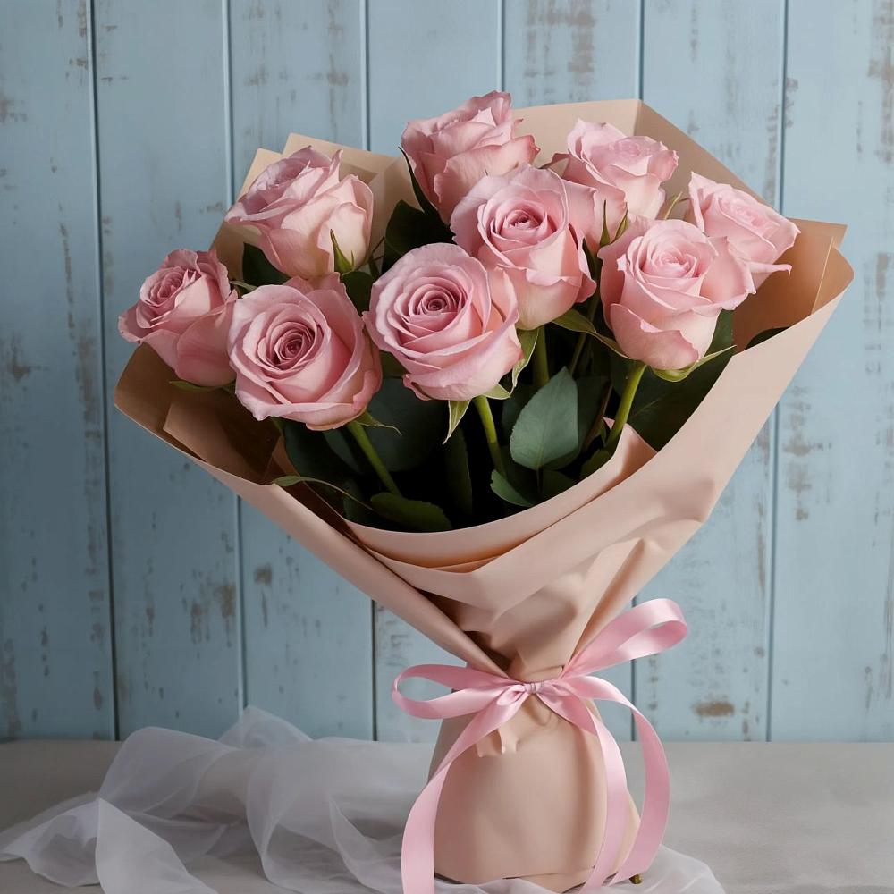 Букет цветов из: Розы в Осташево