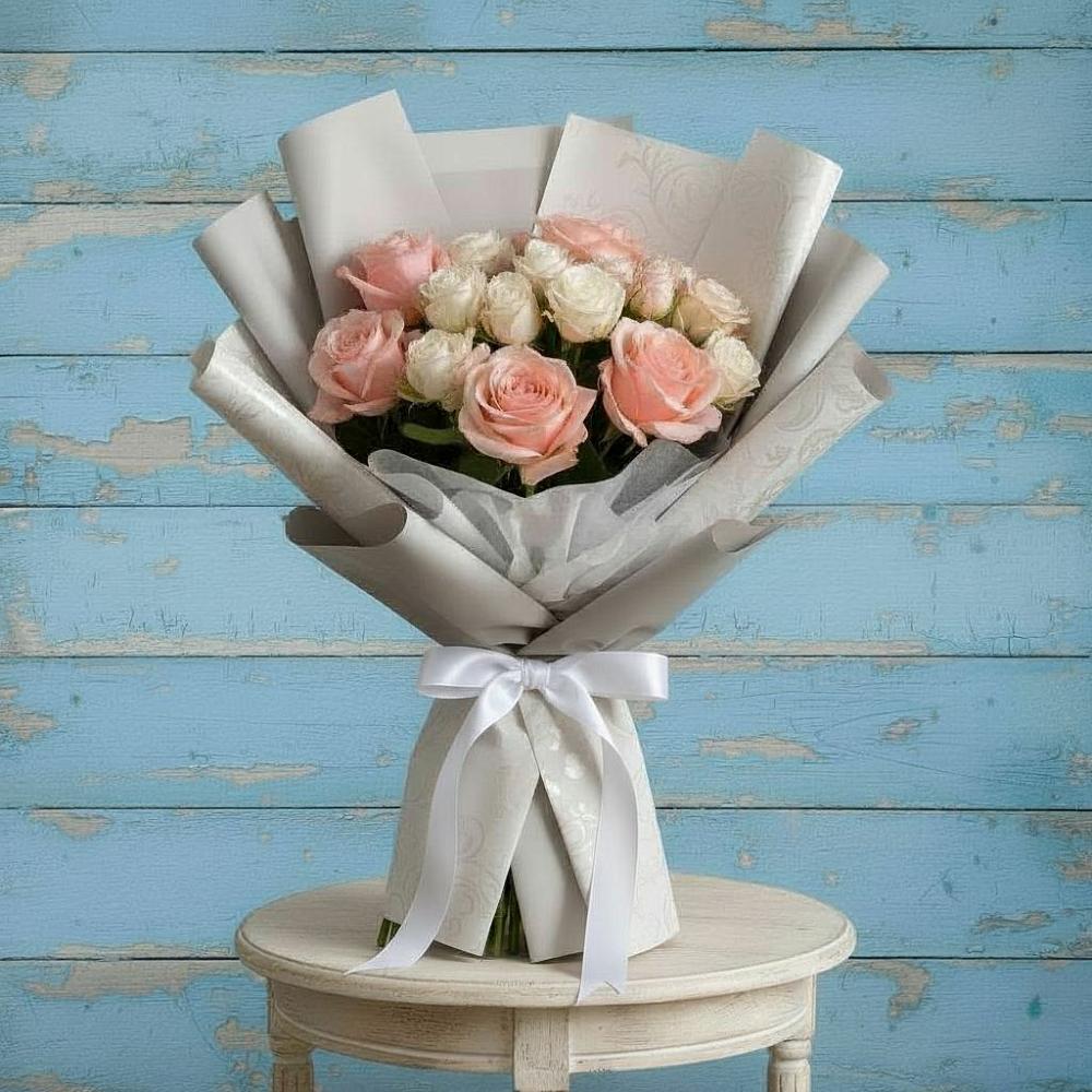 Букет цветов из: Розы в Осташево