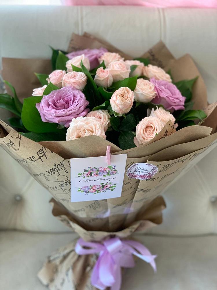 Букет цветов из: Розы в Осташево