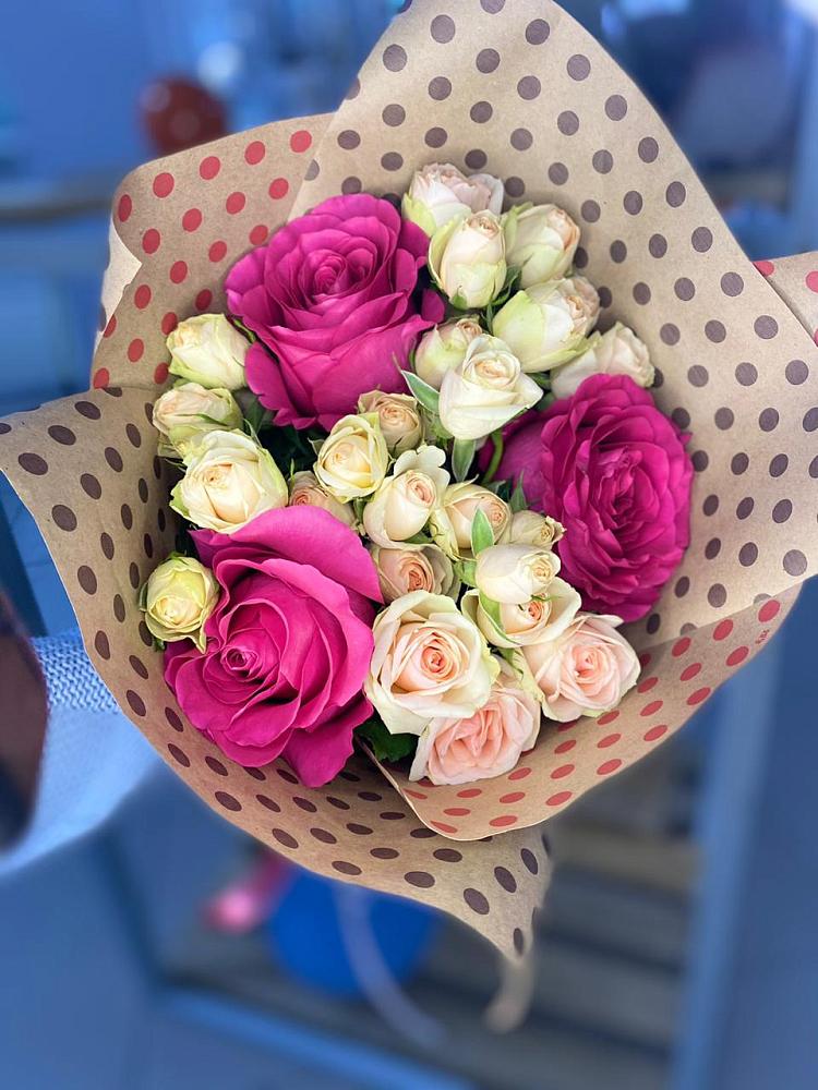 Букет цветов из: Розы в Осташево