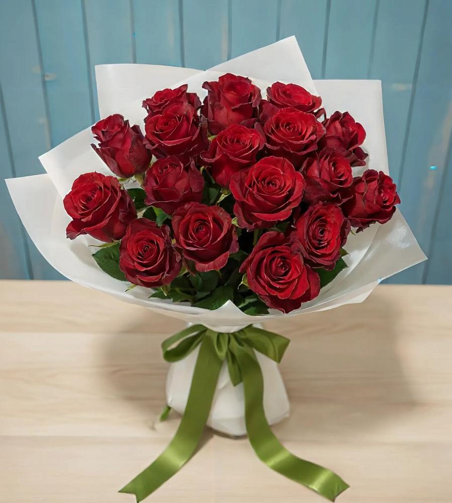 Букет Красные розы в Осташево
