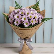 Букет цветов из:  Хризантемы в Осташево