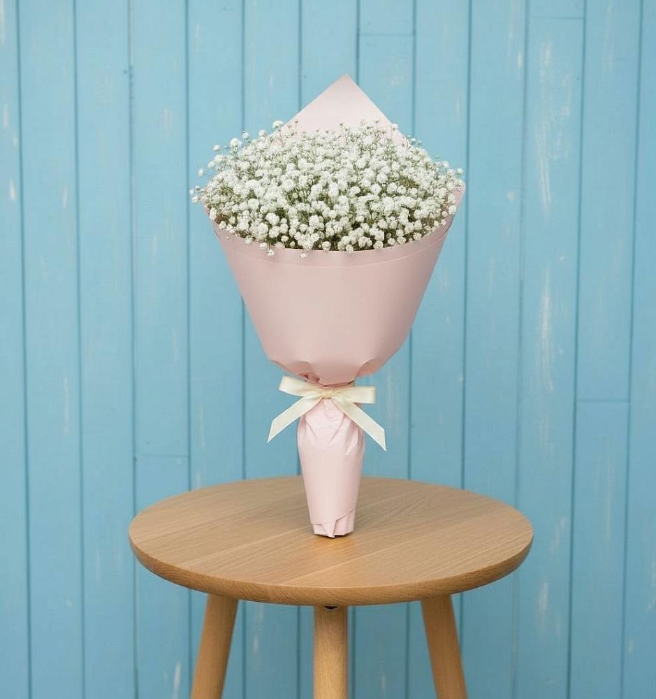 Букет цветов из: Гипсофила в Осташево