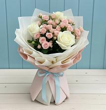 Букет цветов из:  Розы в Осташево