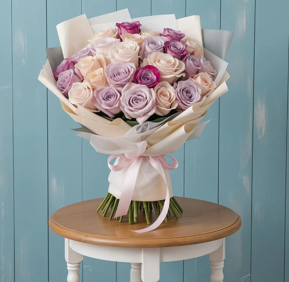 Букет цветов из: Розы в Осташево