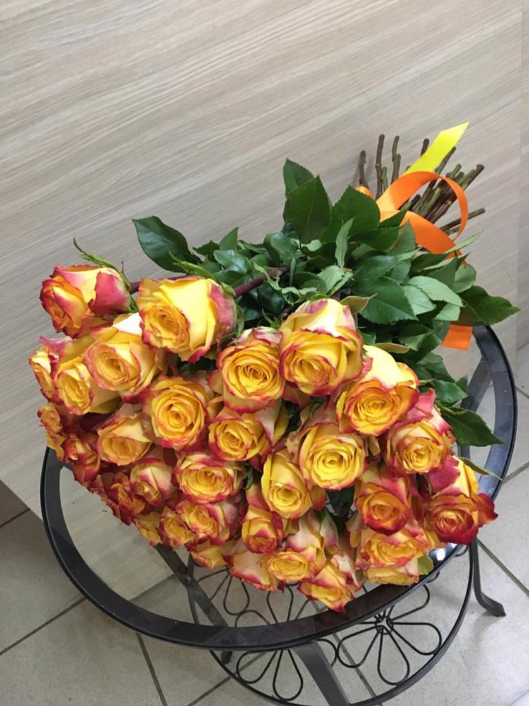 Букет Желтые розы в Осташево