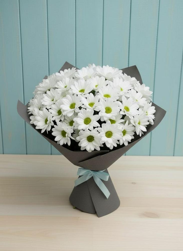 Букет цветов из: Хризантемы в Осташево