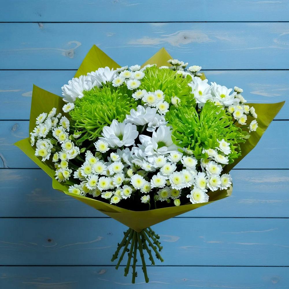Букет цветов из: Хризантемы в Осташево