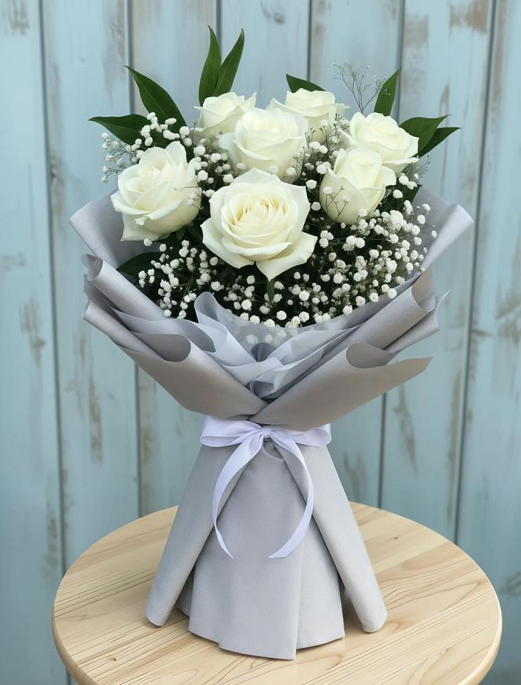 Букет цветов из: Розы в Осташево