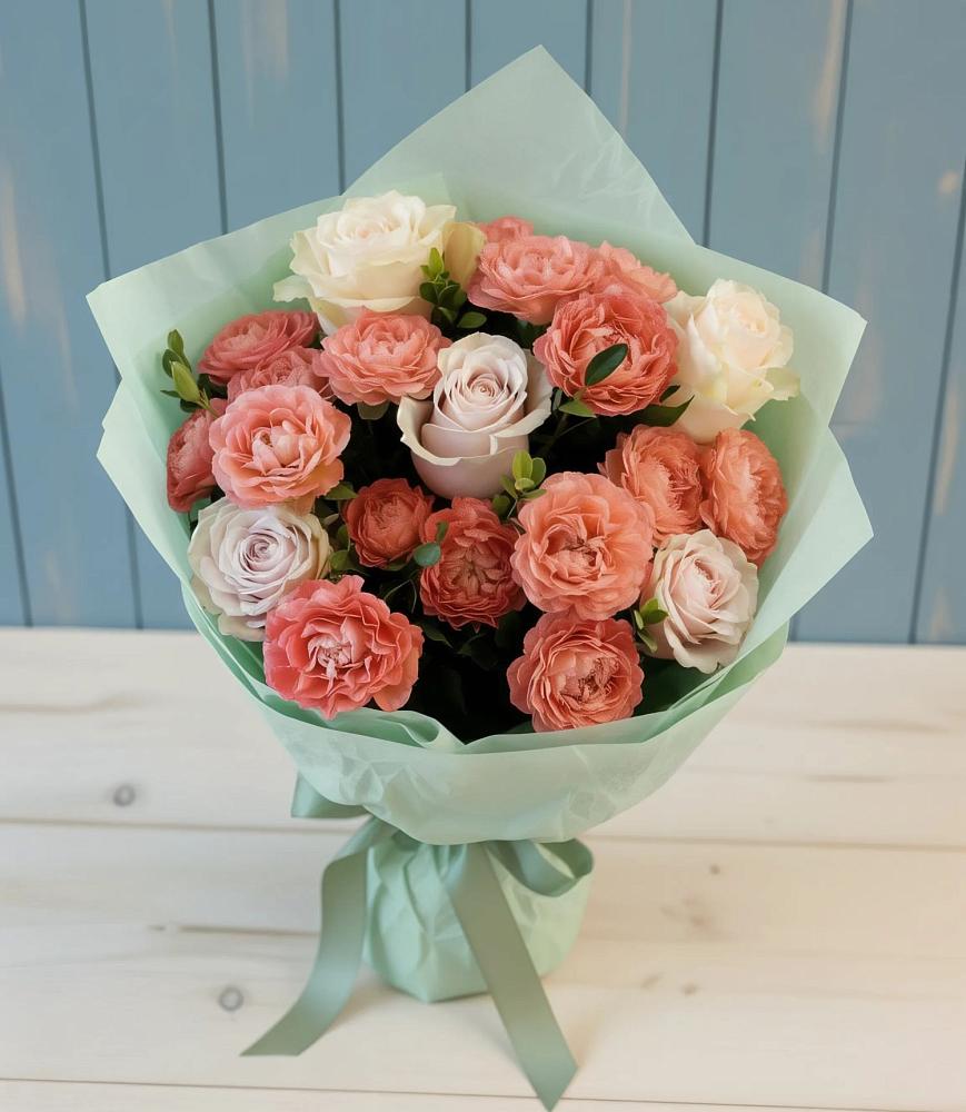 Букет цветов из: Розы в Осташево