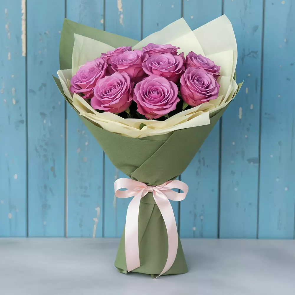 Букет Розы Фёрст Леди в Осташево