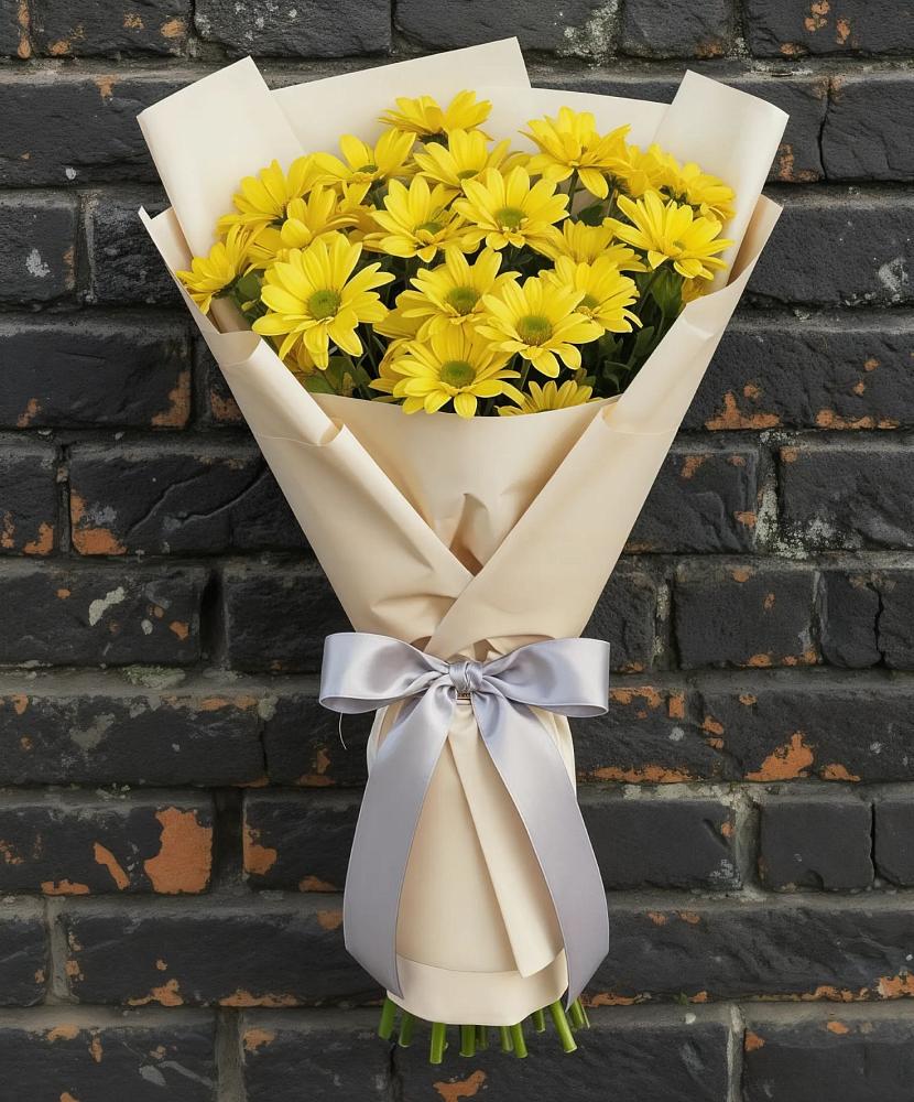 Букет цветов из: Хризантемы в Осташево