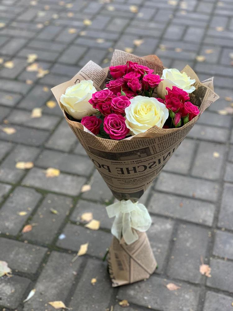 Букет цветов из: Розы в Осташево