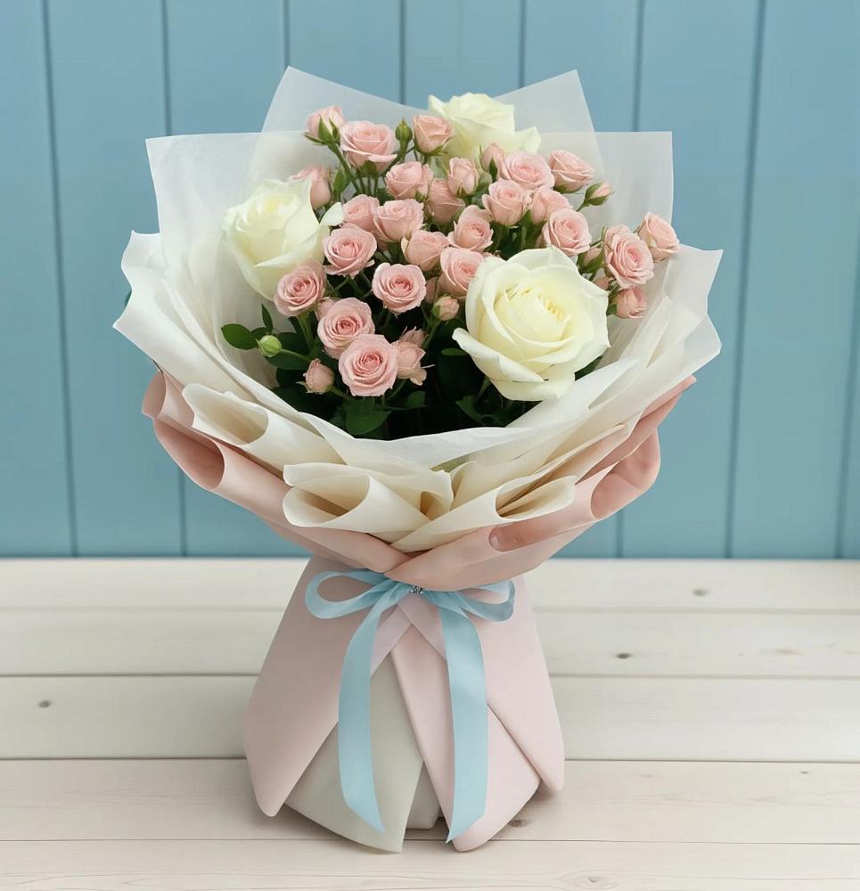 Букет цветов из: Розы в Осташево