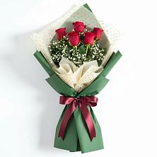 Букет цветов из:  Розы в Осташево