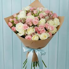 Букет цветов из:  Розы в Осташево